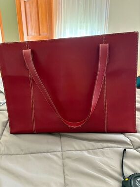 Vintage Wilson’s leather tote